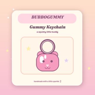 Gummy Keychain